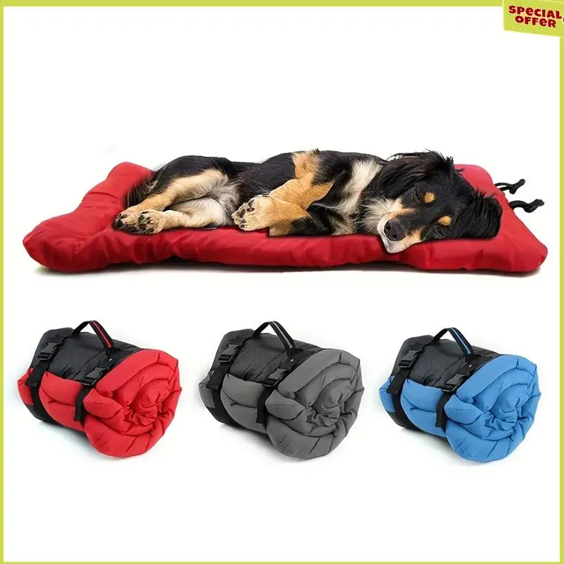 

A34R Anti Slip Pet Bed Cushion Washable Dog Outdoor Matteress Pet Supplies Waterproof 1 PCS ,Blue
