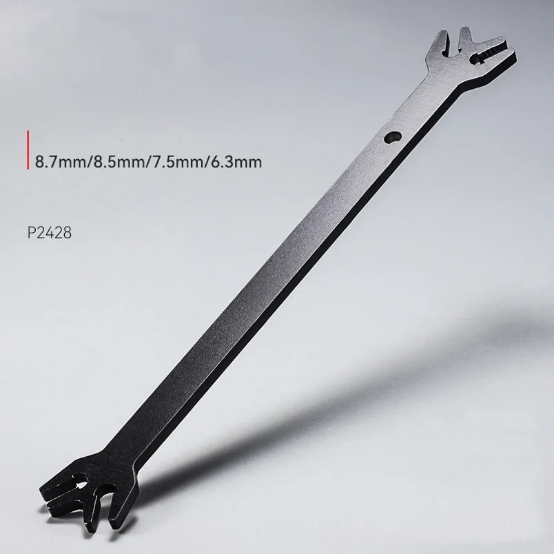 Rim Deformation Repair Tool for Motorcycle Wheel Rim Deformation Correction Maintenance Tool 400mm Long Rim Correction Wrench