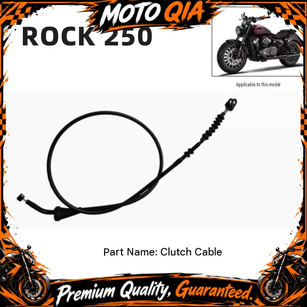【High Quality​】Clutch Cable & Throttle Cable Direct Replacement Accessories For BENDA ROCK 250 Motorcycle