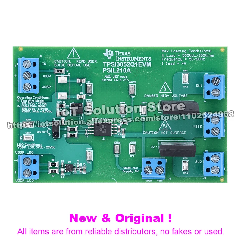 TPSI3052Q1EVM TPSI3052-Q1 evaluation module with reinforced isolation and 15-V gate drive