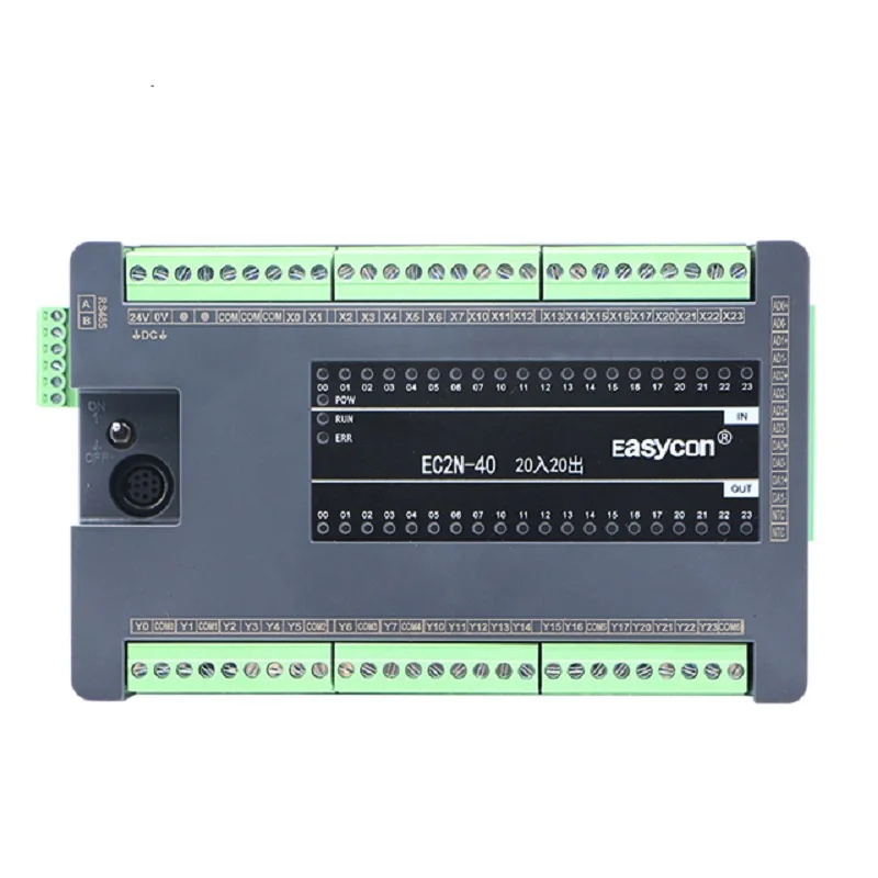 Imagem -05 - Easycon Temperatura Controlador Lógico Programável Plc Ec2n40mr Mt-4ad2da Pt100 e k Tampa Fx2n Fx1n Ferramenta Cnc