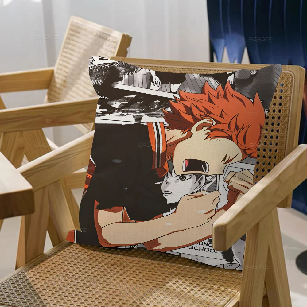 Haikyuu Comics Pillowcases Home Bedding Decorative Pillow Cover Wedding Super Soft Pillow Case