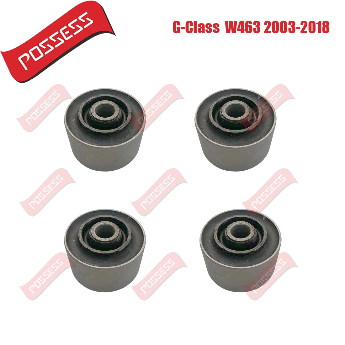 4 Pieces Front Suspension Control Arm Bushing Kits For Mercedes Benz G Class W463 2003-2018,OE 4603330314