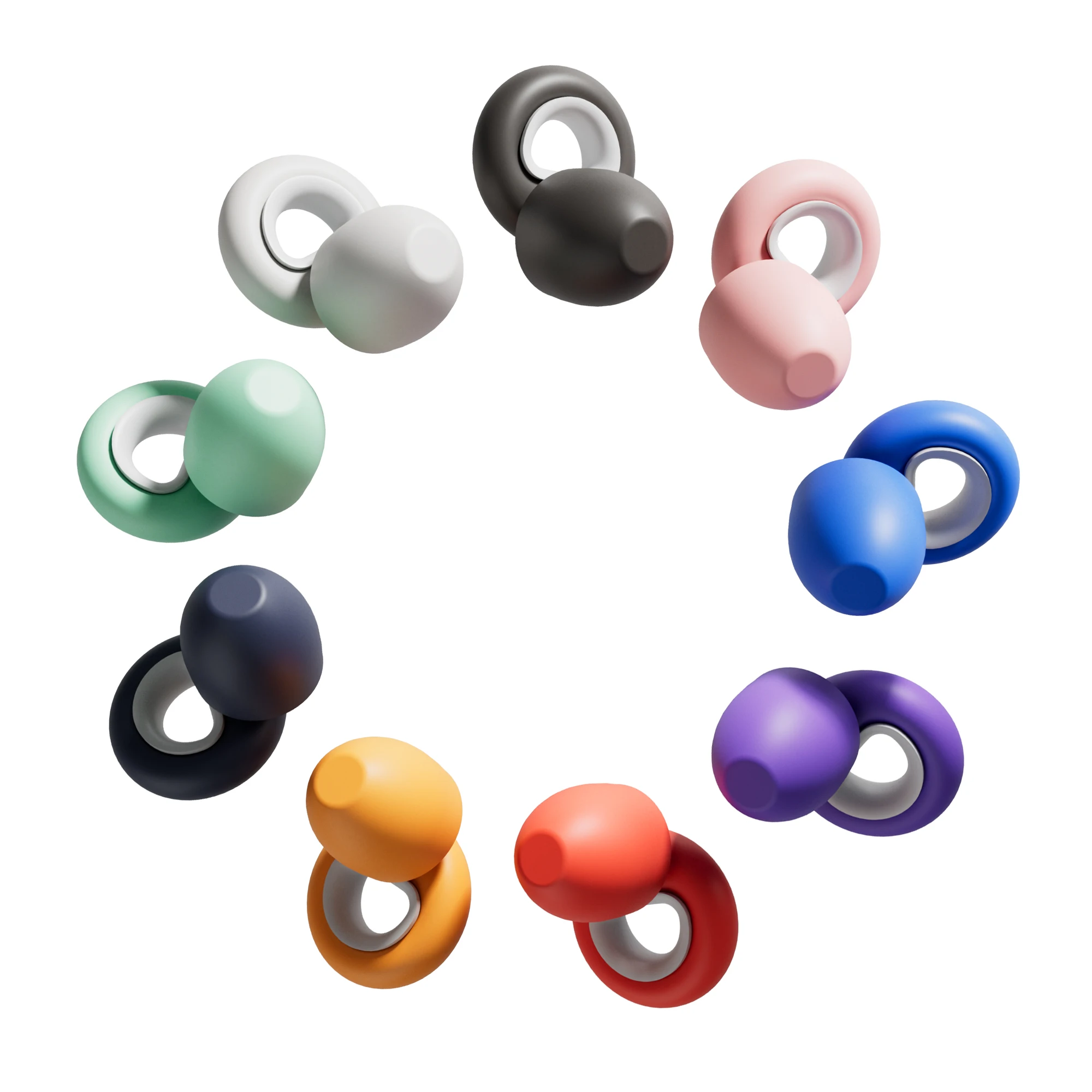 

1sets HUAK Quiet Ear Plugs for Noise Reduction for Sleeping Silicone Ear Plugs for Swimming Motorbike Noise Filtering Ear Plugs