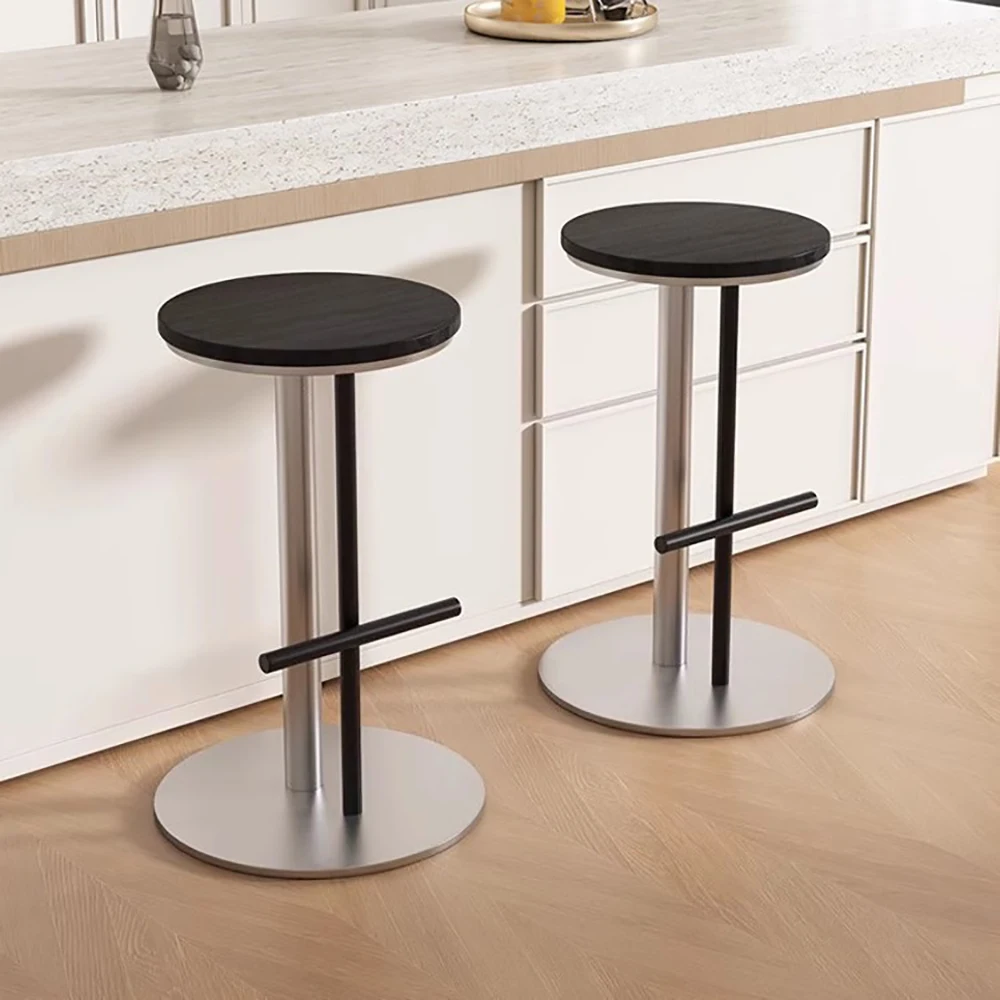 Silla De Bar minimalista De mediados De siglo, sala De estar moderna, belleza, silla De Bar clásica, diseño moderno, Taburetes De Bar, muebles para el hogar