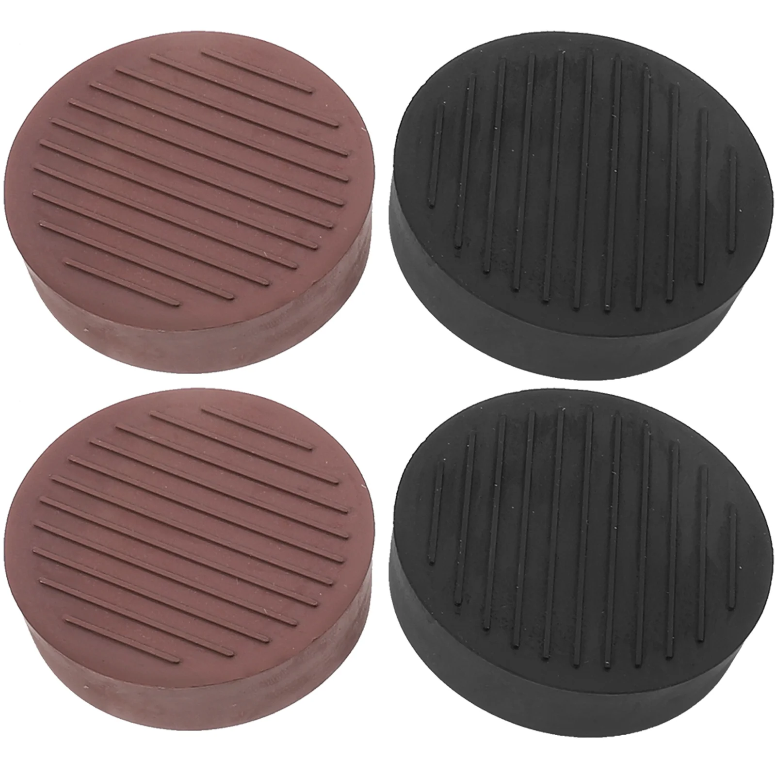 

4 Pcs Furniture Caster Cups Leg Floor Pads Stoppers Replaceable Chair Wheel Multi-function Coasters Non-slip Rubber Glides