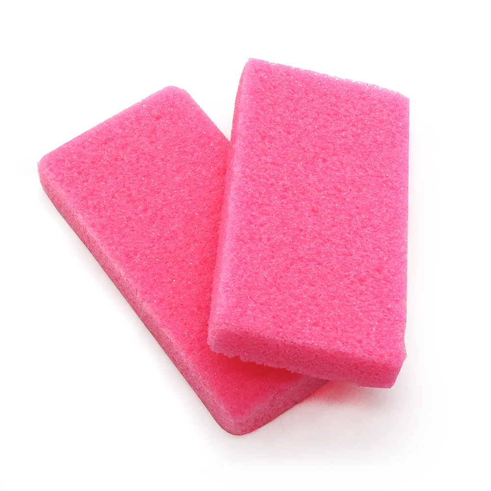 100 Pz Piede Pietra Pomice Piedi Rimozione Del Callo Strumenti di Pedicure Esfoliante Del Piede Scrubber Rimozione Della Pelle Morta Riparazione Tallone Screpolato