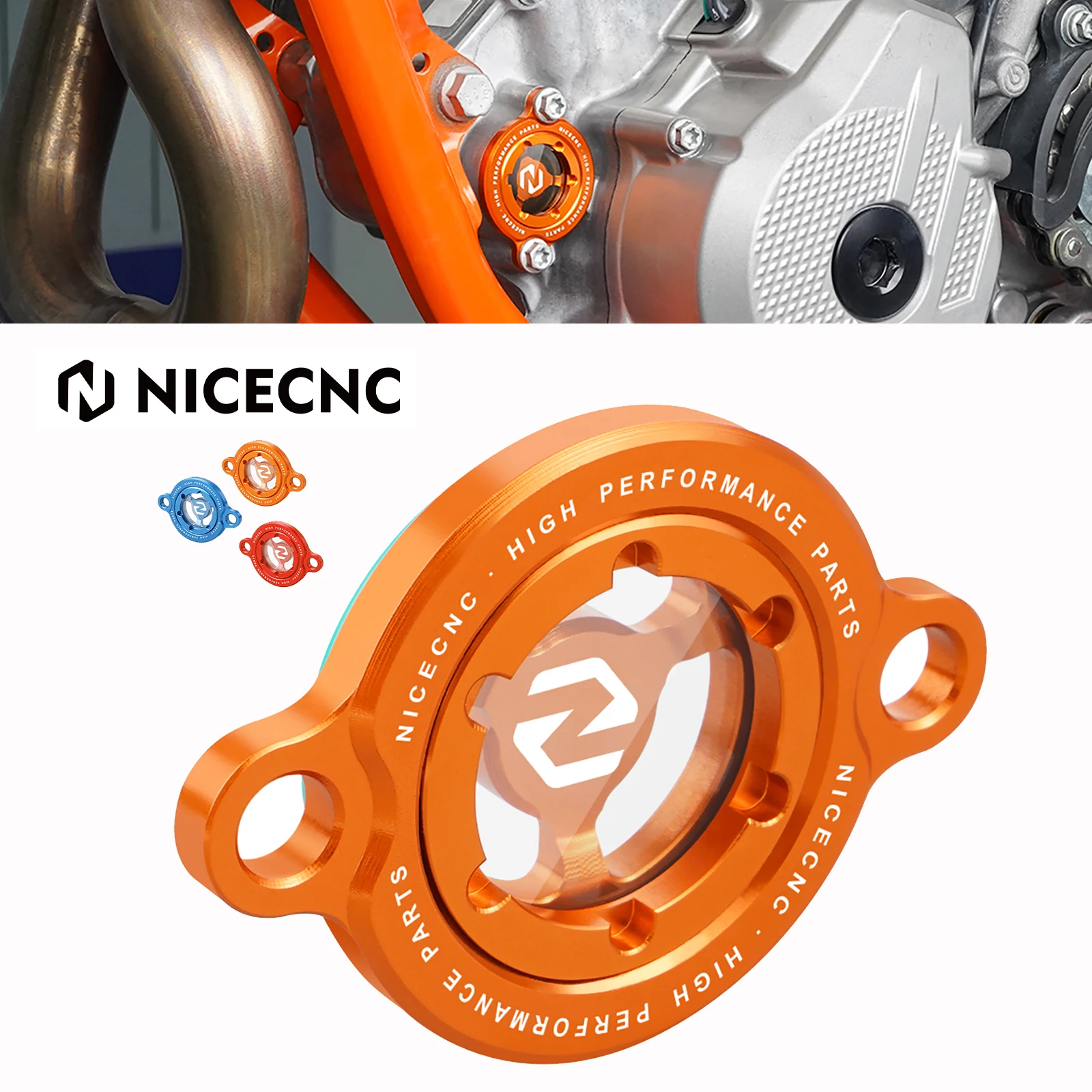 KTM EXC-F SX-F XC-F 250 350 2014-2025 EXC EXCF XCW SXF XCW XCF-W 250 350 400 450 500 530 SMR450 오일 필터 캡 커버 플러그