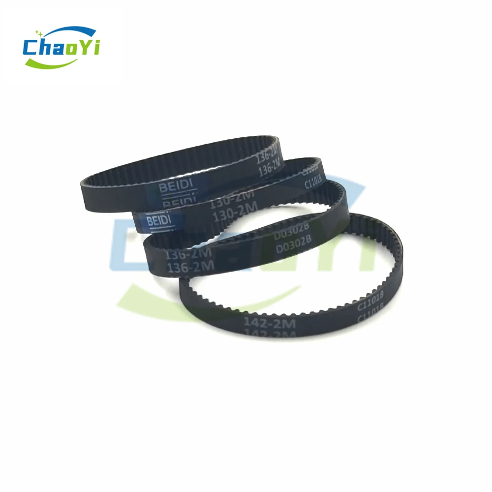 2M Rubber Timing Belt Width 4/6/10/15mm Length 118 120 126 130 136 142 158 166mm Vacuum cleaner Drive Belt HTD 2M 2M-120 2M-142