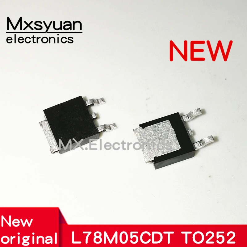 100% new 100PCS L78M05CDT L78M05 ST TO-252-3 78M05