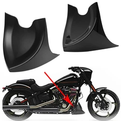 Motorcycle Gloss/Matte Black Chin Lower Fairing Front Spoiler Air Dam Cover For Harley Touring Sportster 883 1200 Fatboy Softail
