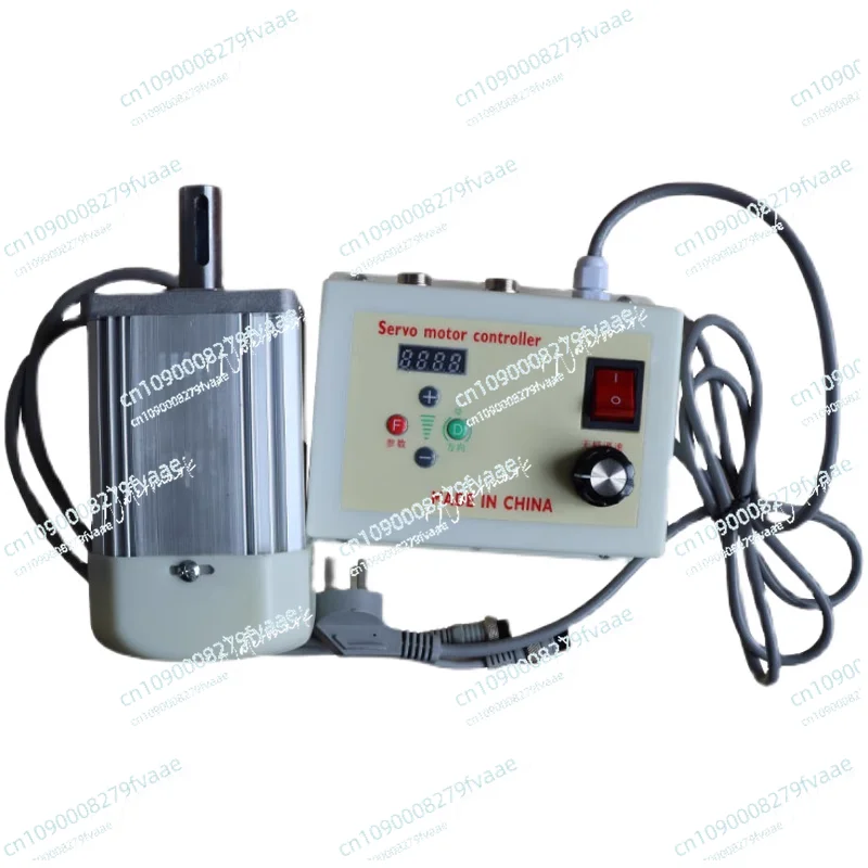 Servomotore brushless, regolazione della velocità della manopola 220V a risparmio energetico, levigatrice a nastro, macchine per la lavorazione del legno utilizzate insieme