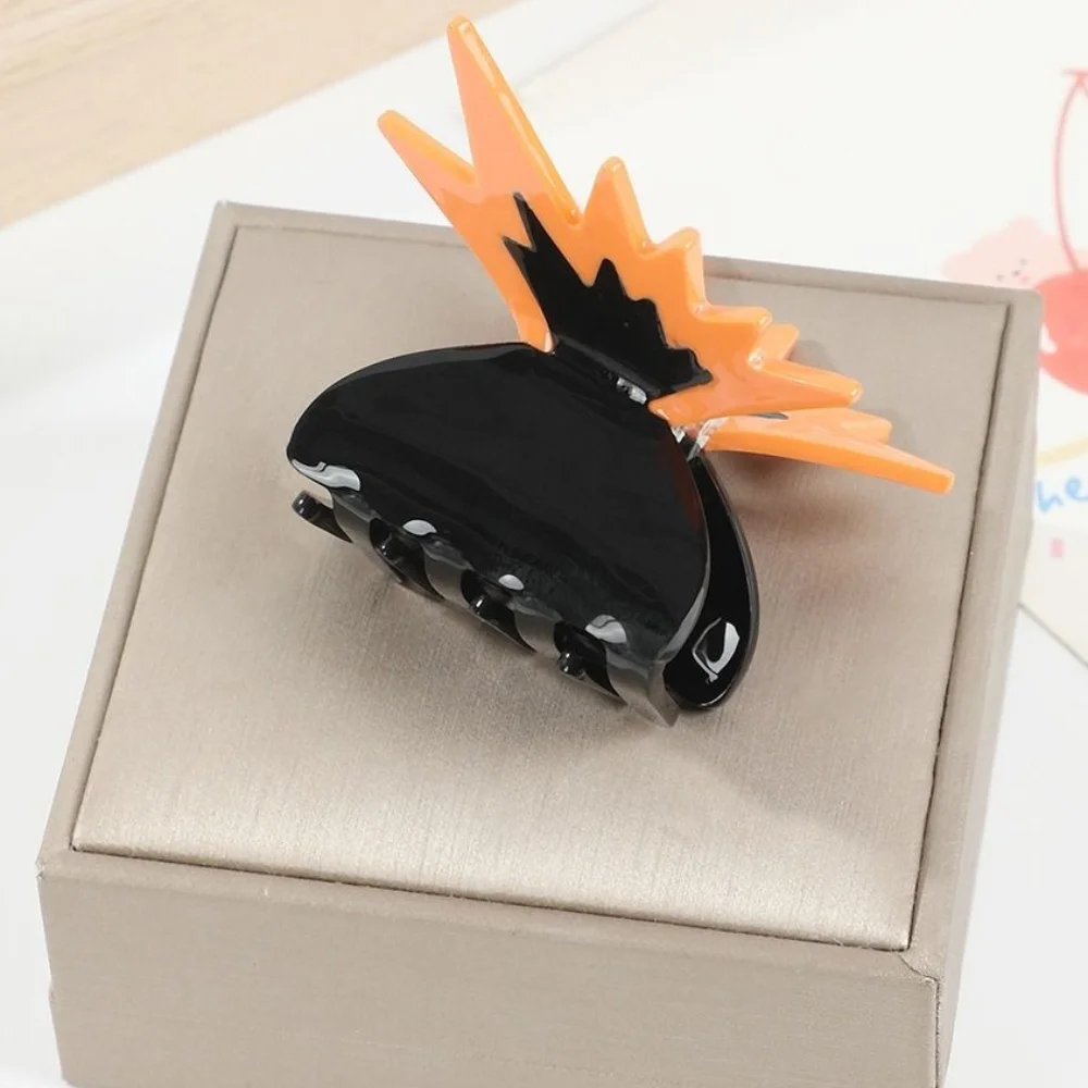 Elegant Korean Style Acetate Hair Clips Acrylic Hair Accessories Half Updo Women's Claw Clip Hair Claw Clip Spring Summer