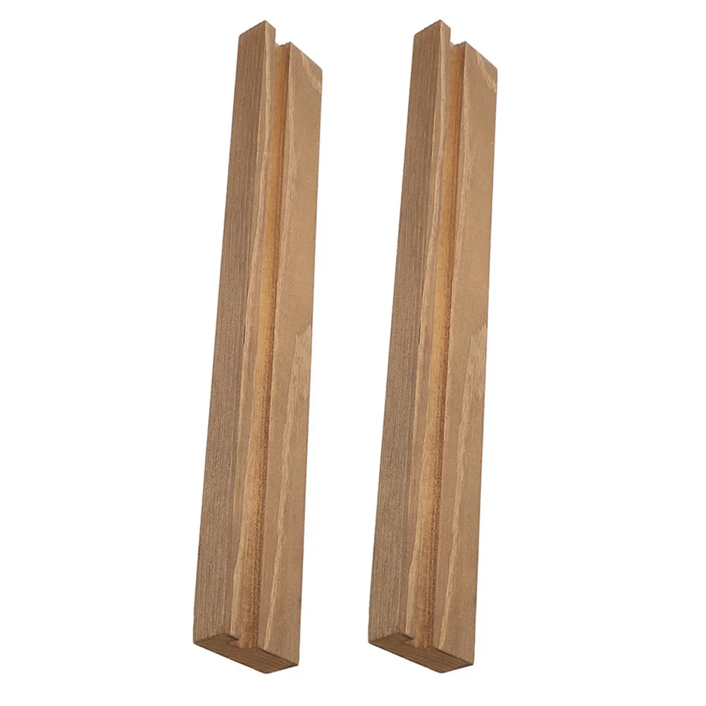 1Set Wooden Vinyl Record Storage Rack Elegant Wall-Hanging Display Stand for Magazines Cds Bedroom Living Room Decor