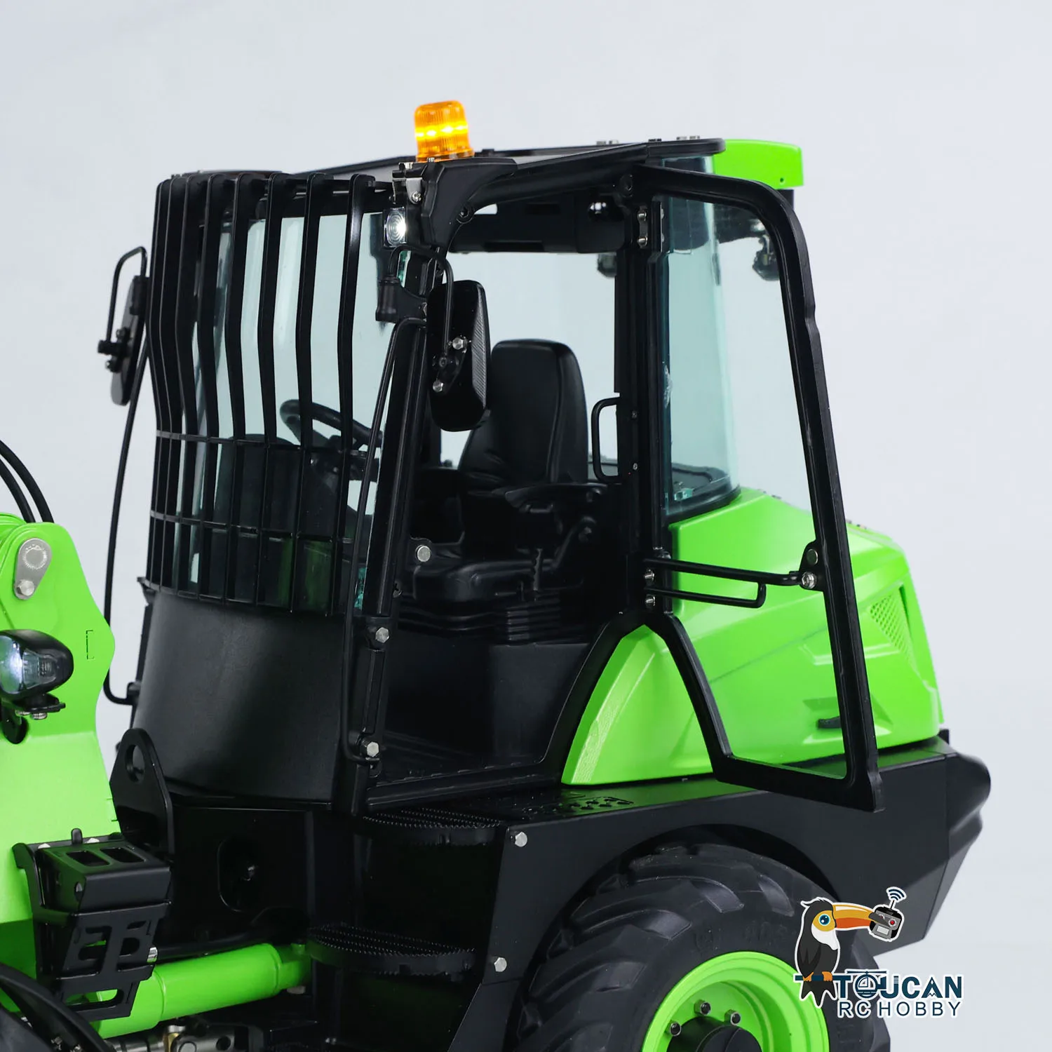 1/14 lesu at1050 4x4 rc hidráulico braço telescópico carregador garfo caminhão acabado carro luz sistema de som pintado montado modelo rc