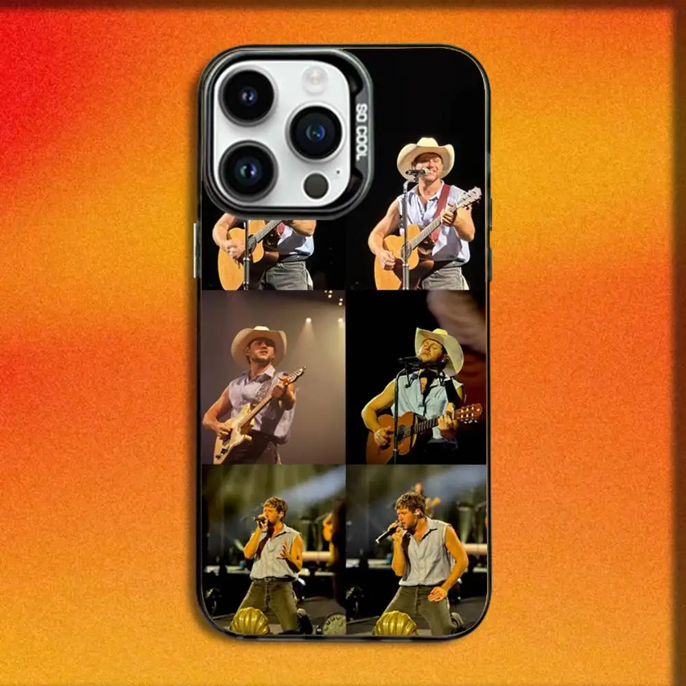 Singer N-Niall H-Horan Phone Case For iPhone 16,15,14,13,12,11,Mini,Pro,E,MAX Black Candy Matte Shockproof Cover - view 4
