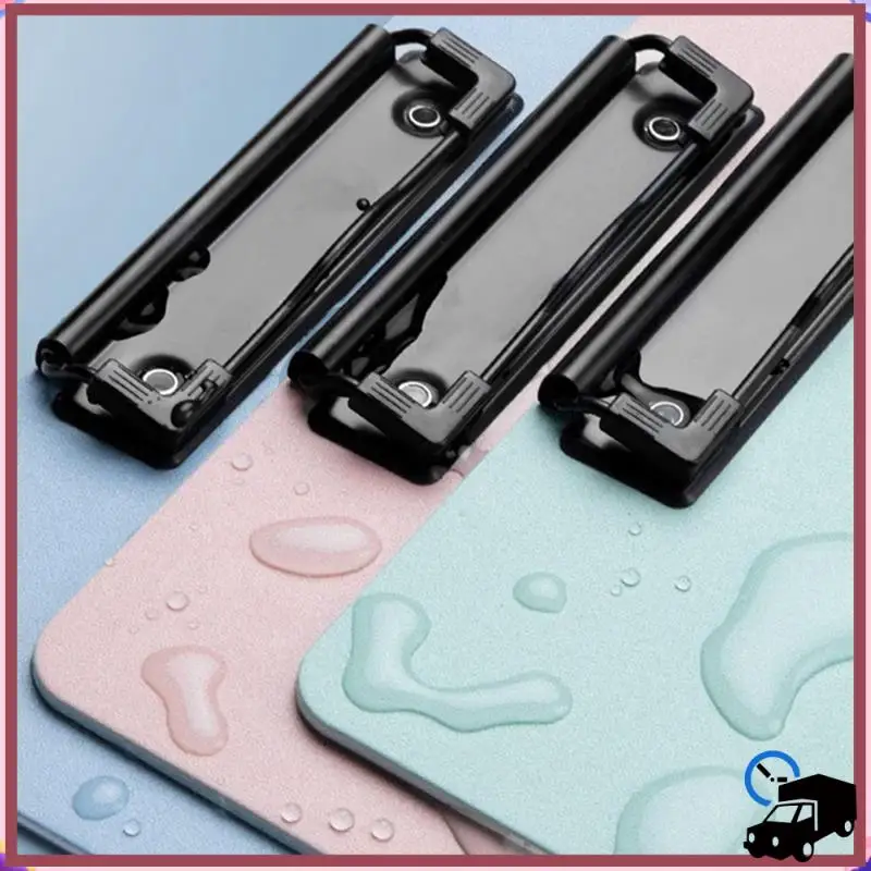 Efficient 4 Pack Multiple Color Clip Board With Metal Clip, For , Nurse, Teacher, Student