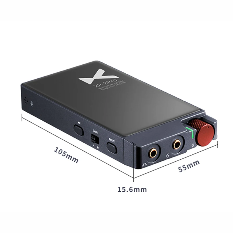 XDuoo XP-2 プロ ESS9018K2M DAC ヘッドフォンアンプ USB XMOS XU208 DSD256 32 ビット 384KHz Bluetooth5.0 CSR8675 LDAC オーディオデコードアンプ