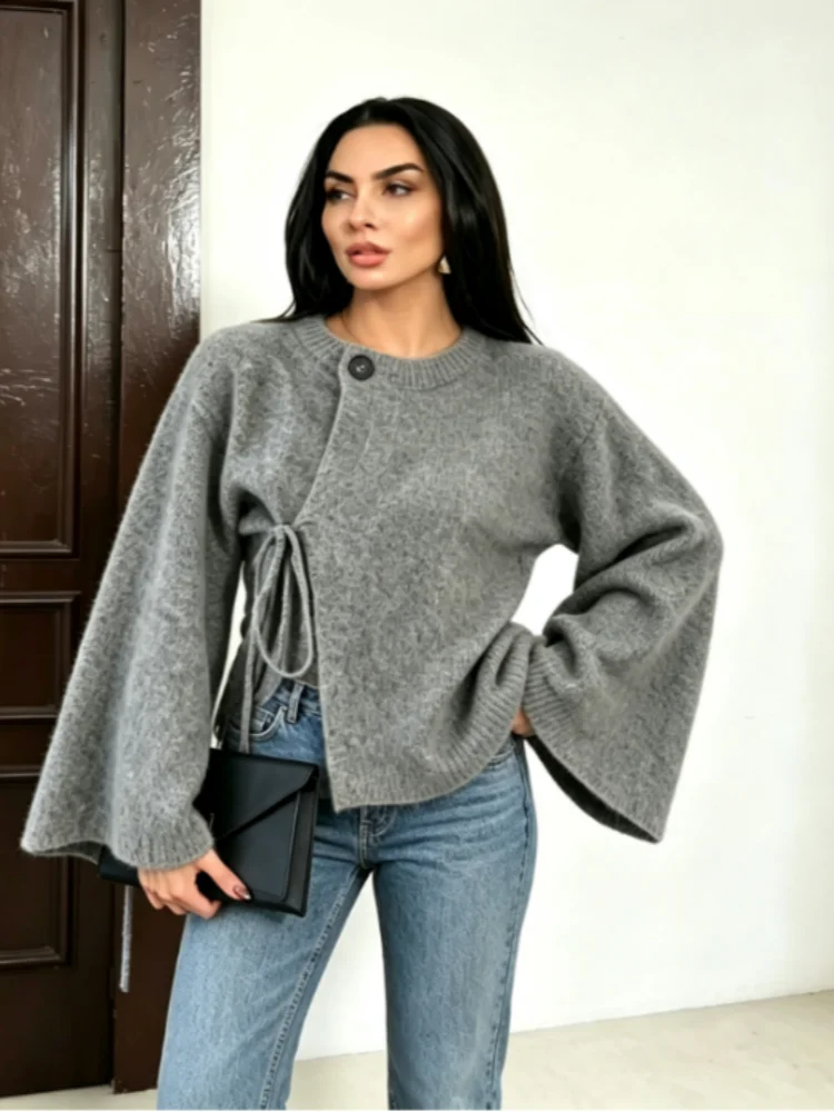 #22 Most Reviewed Button Front Knit Cardigans