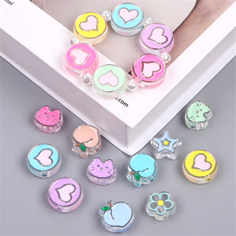 Random Mixed Candy Color Ename - Embellishment Crafts ulasan dan harga