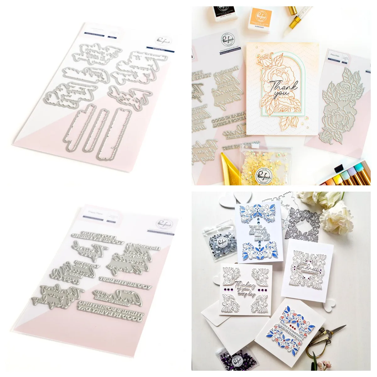 

2024 New Springtime Letters Metal Cutting Dies Press Plate for Decorating Scrapbook Diy Paper Card Album Mould Embossing Craft