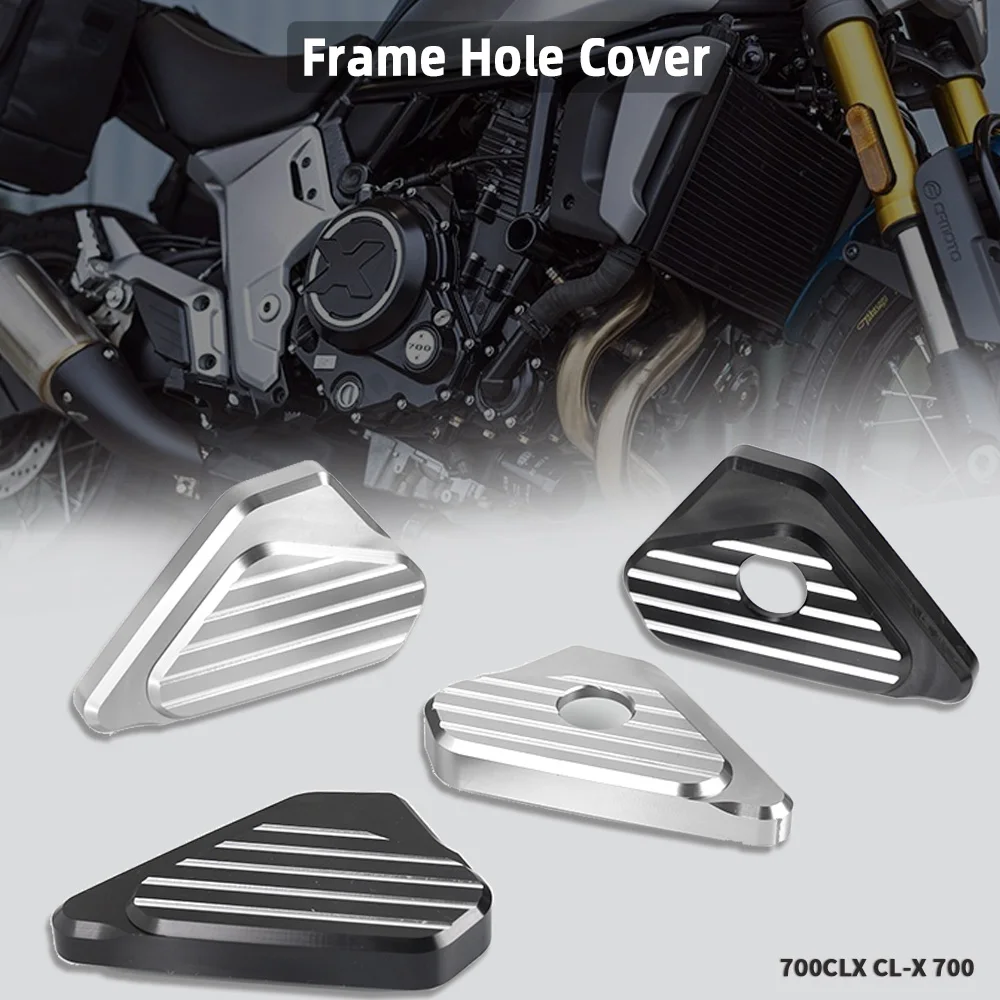 

Motorcycle Frame Hole Cover Caps Plug Decorative Frame Cap FOR CFMOTO 700CLX CL-X 700 CLX700 2020-2021 Motorcycle Accessories