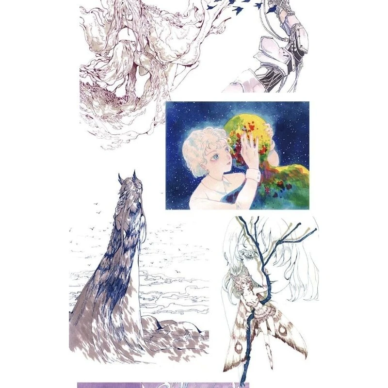 ليلة بيضاء مطوية: اختيار شخصي من الرسوم التوضيحية للخيال والرسوم التوضيحية الأصلية