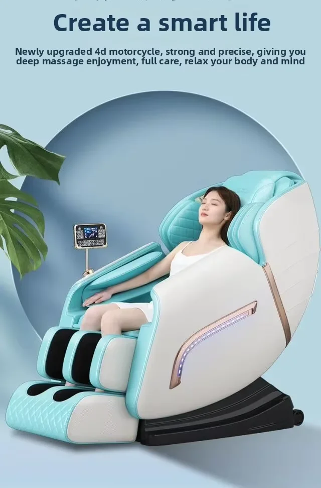 2025 Best Quality Shiatsu Manufacturer Whole Body Zero Gravity Electric Facial Automatic Back Massage Chair Full Body