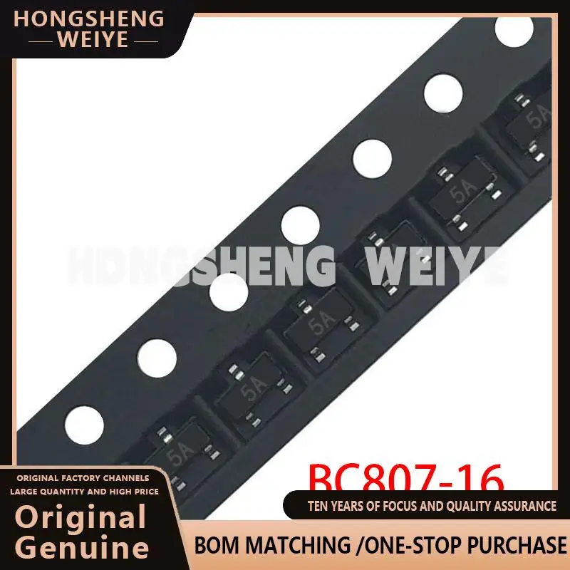 ترانزستور SMD ثلاثي الصمام ، علامة 5A PNP ، 500MA ، 45V ، SOT23 ، SOT-23 ، جديد ،