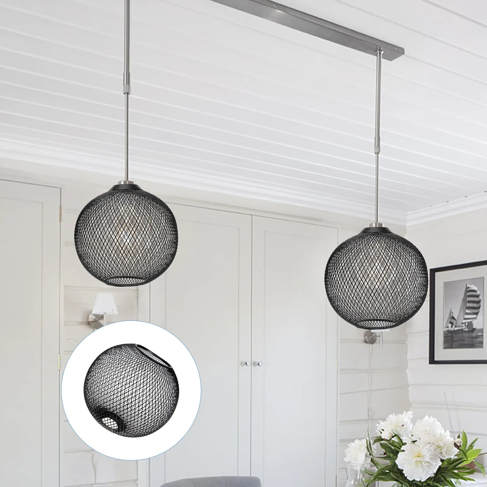 Chandelier Lamp Shade Lampshade Decorative Light Cover for Table Lamps Living Room Bedroom Office Warm Atmosphere