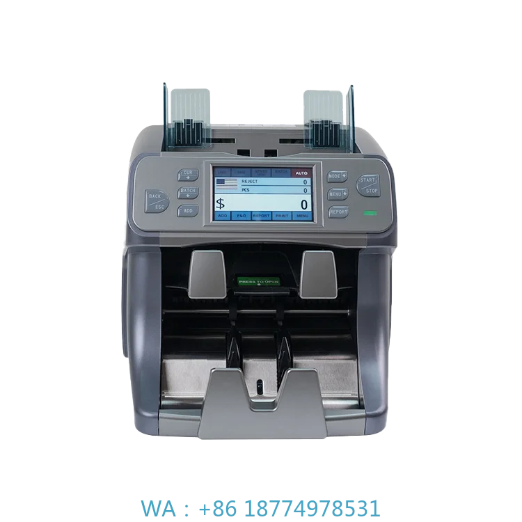 Machine Fake Note Detector  Multi Currency Counting