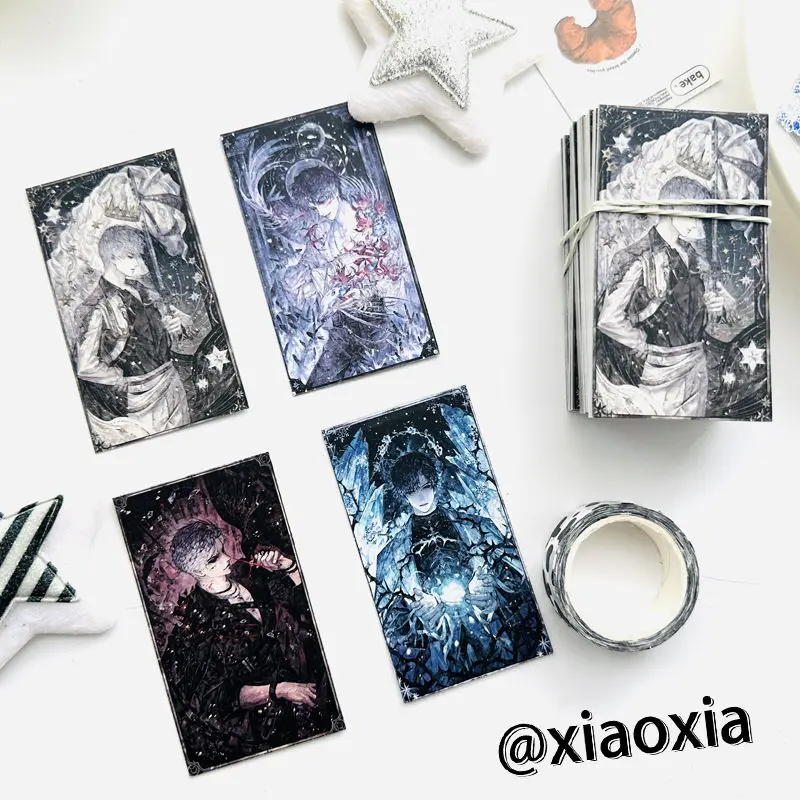 

Love and Deepspace Anime Small Card Xavier Photocards Zayne Photomasks Girls Friends Gift for Fans Diy Bookmark Waterproof