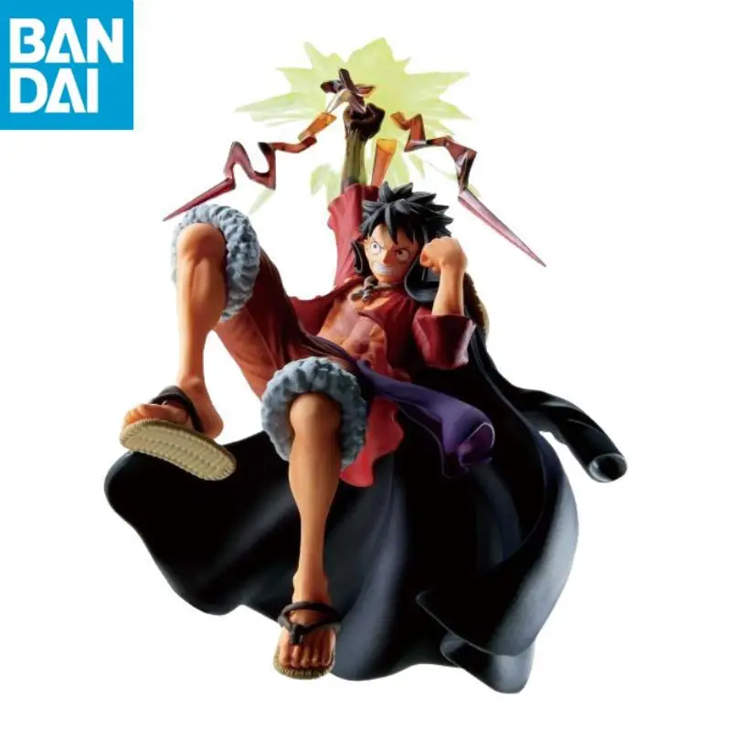 

In Stock Genuine Bandai Banpresto One Piece Monkey D. Luffy Battle Record Collection 15Cm Pvc Figure Model Doll Statue Gift Toy