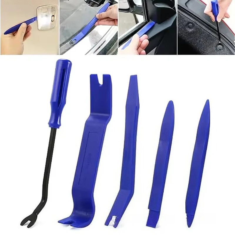 

12PCS Car Stereo Removal Toolkit Nylon Car Center Panel Removal Tool 11PCS Door Panel Removal