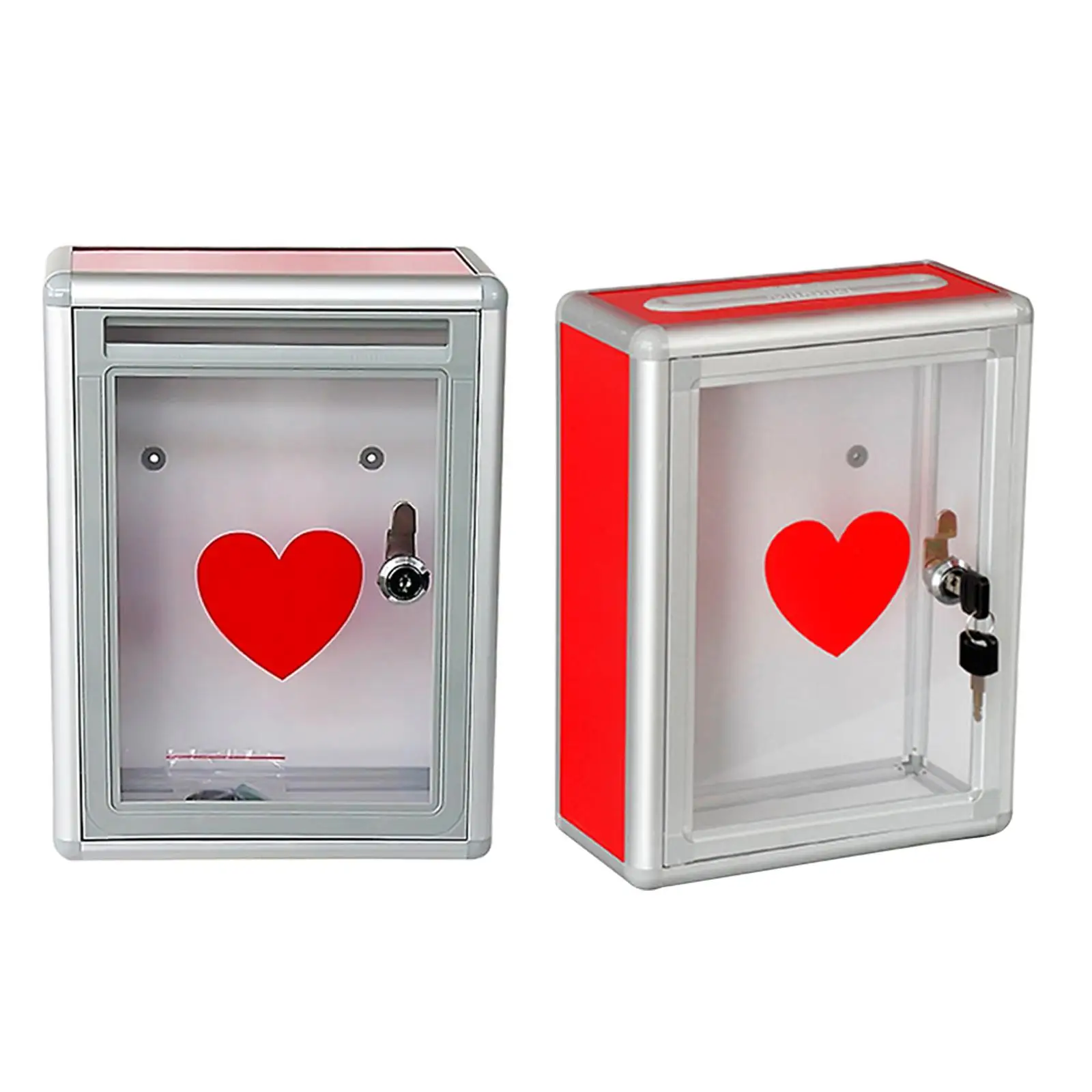 Donation Box Suggestion Box Collection Gift Box Wall Hanging Box for Party Favors Decoration Birthday Accessories Fundraising