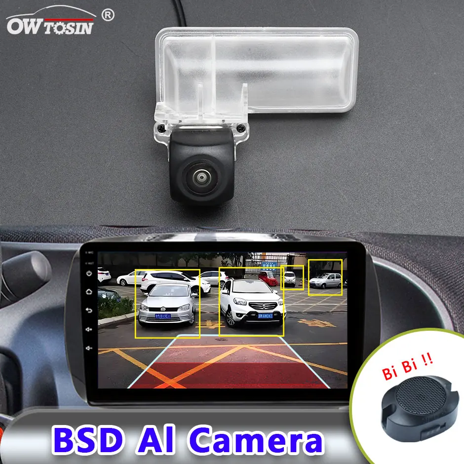 

1920x1080P AHD AI Car Vehicle view Camera For Forester SJ 2014-2018 Outback 2015-2018 BSD Blind Spot Radar Alarm Monitor