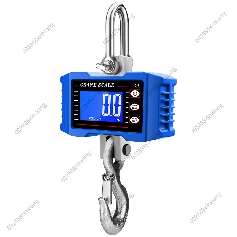 For OCS-P1 Digital Crane Scale 1000kg 2T Hanging Scale Portable Handheld Dynamometer Hook Weight Scale