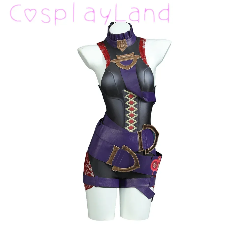 Game Briar Cosplay Kostuum LOL Cosplay Briar Sexy Jumpsuits Rollenspel Vrouwen Halloween Carnaval Party Comic Con Pak