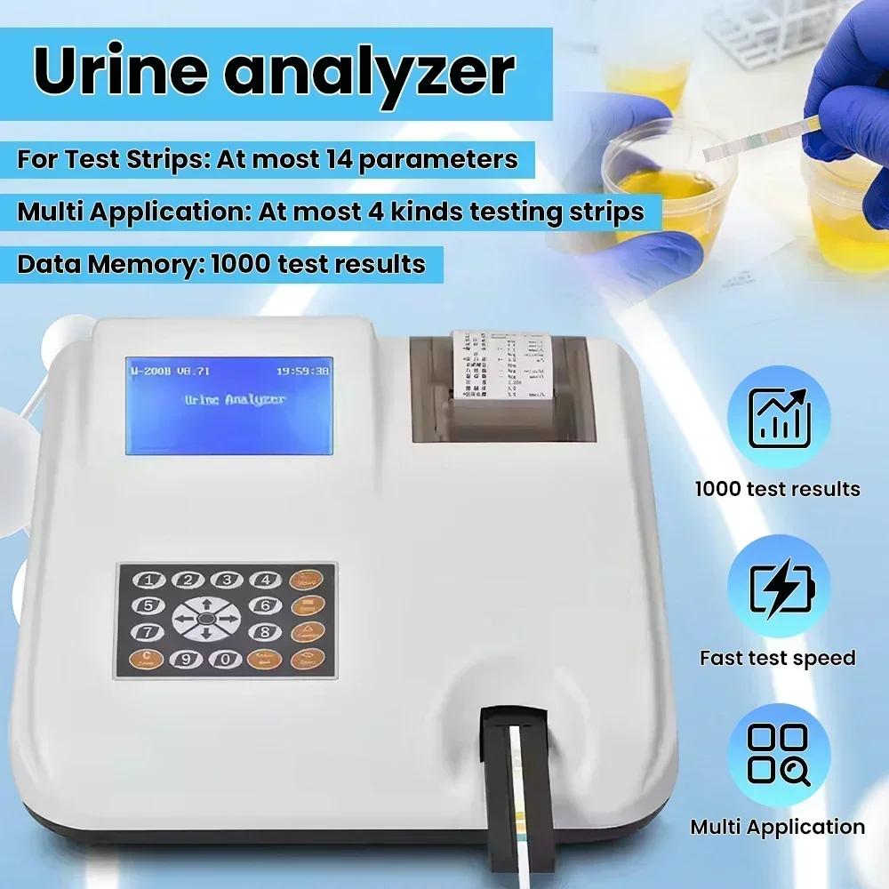 Colorimètre photoélectrique semi-automatique d'analyseur d'urine vétérinaire W-200BVET