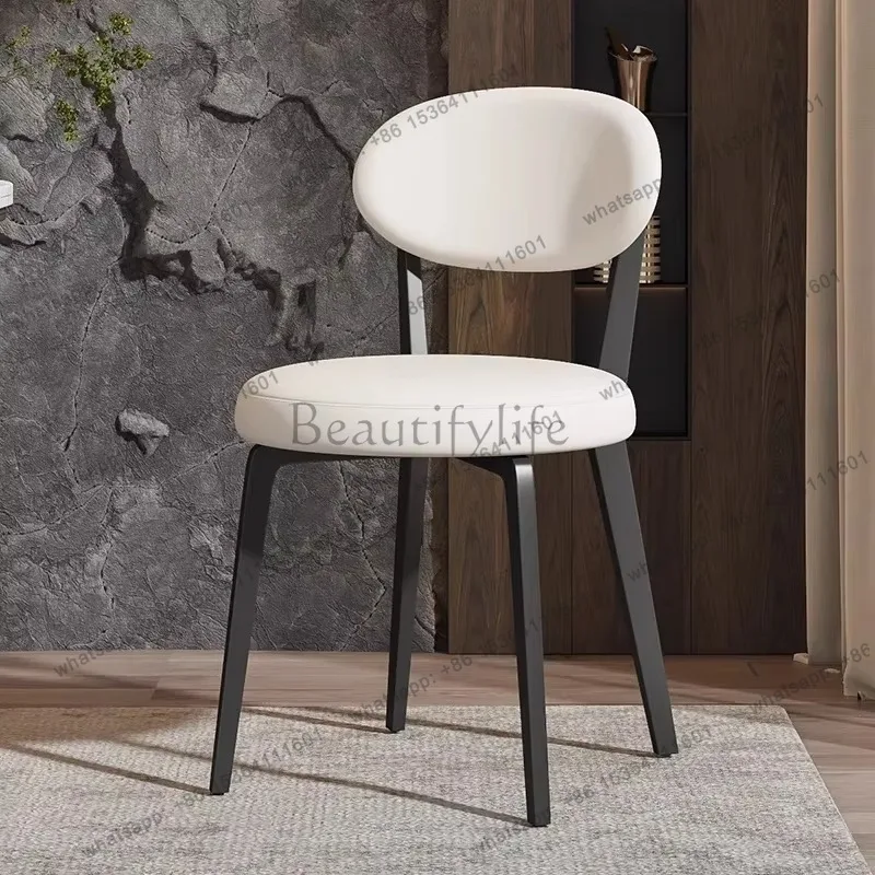 

Dining Chairs Comfortable Luxury Nordic Kitchen Dining Chair Conference Ergonomic Chaise Design Home Furniture
