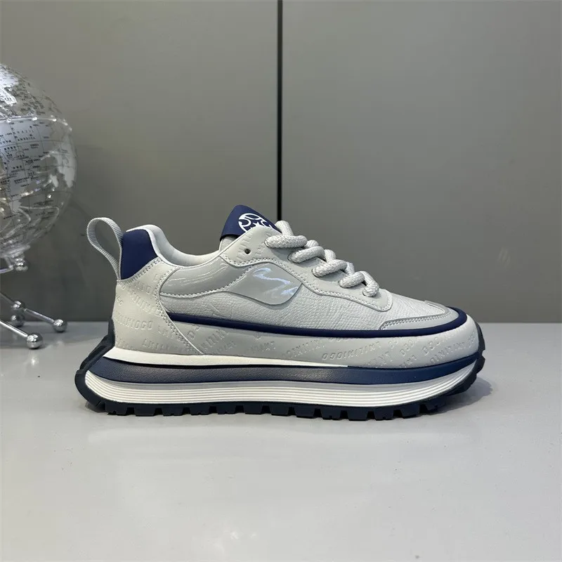Men's Casual Shoes Fashion Sneakers Low Top Lace Up Lightweight Comfortable Breathable Walking Shoes For Daily Wear