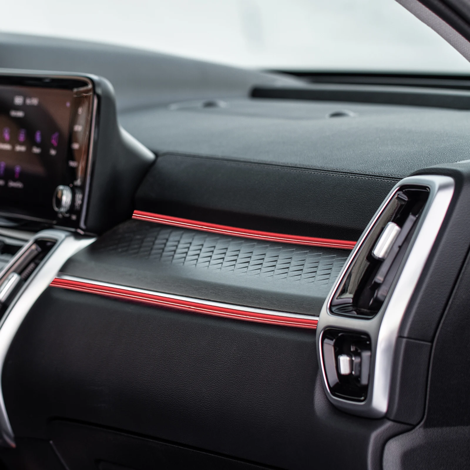 

Interior Decorative Strips Universal Car Trim Molding Flexible DIY Fashion Accessory Door Panel Dashboard Enhancement