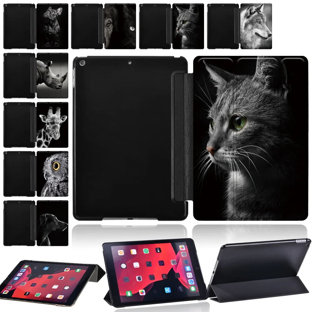 

Tablet Case for Apple IPad 10.2" 9th Generation 2021 Owl Animal Series Pattern Funda Smart Wake/Sleep Stand Cover for IPad 9th