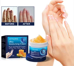 1pc 40g Anti-Drying Crack Foot Hand Cream Heel Cracked Repair Hand Feet Mask Moisturizing Whitening Dead Skin Removal Skin Care