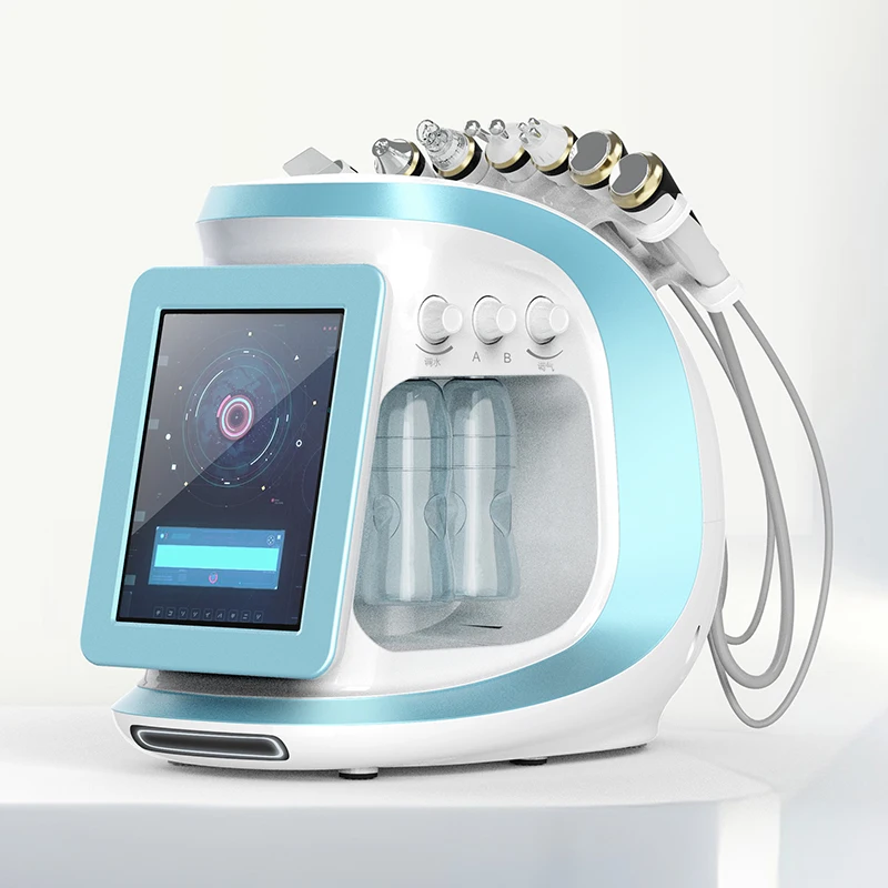 Portable Smart Ice blue II Skin Rejuvenation Cleaning Face Skin Care Machine Hydra Dermabrasion Blackhead Remove for Salon