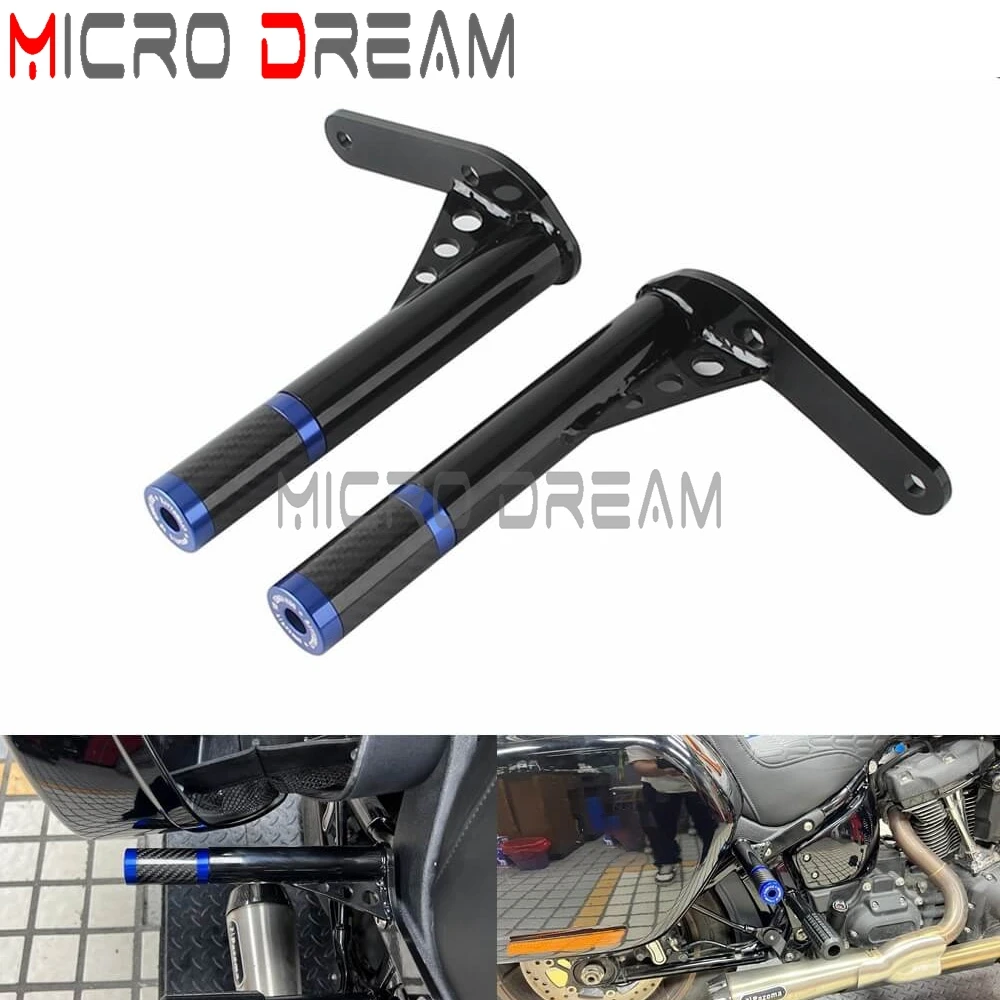 Voor Harley Softail Low Rider ST117 FXLRST 2022-2024 Voor Snelweg Engine Guard Crash Bar Achter Zadeltas Guards frame Slider