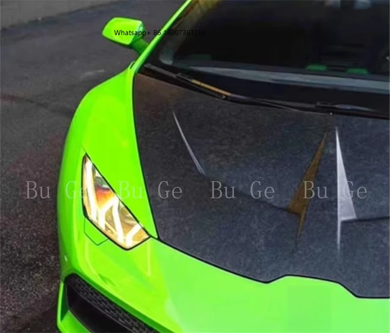

New Carbon Fiber Dry Engine Hood Body Kit forLamborghini Huracan LP610 1016 Style