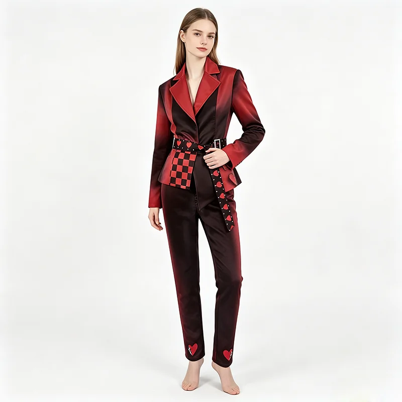 2026 Descendants 5 Red Cosplay - Women Fashion Jackets ulasan dan harga