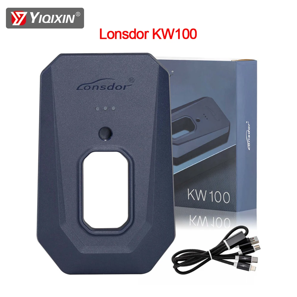 Lonsdor kw100 gerador de chave inteligente bluetooth compatível LT20-01/04/08 detectar frequência remota simular chip desbloqueio para chave toyota