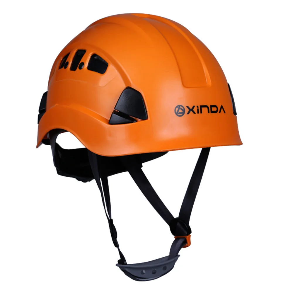 Professional Mountaineer Rock Climbing Safety Helmet Work Rescue Caving Mountaineering Rappelling Gear Equipment